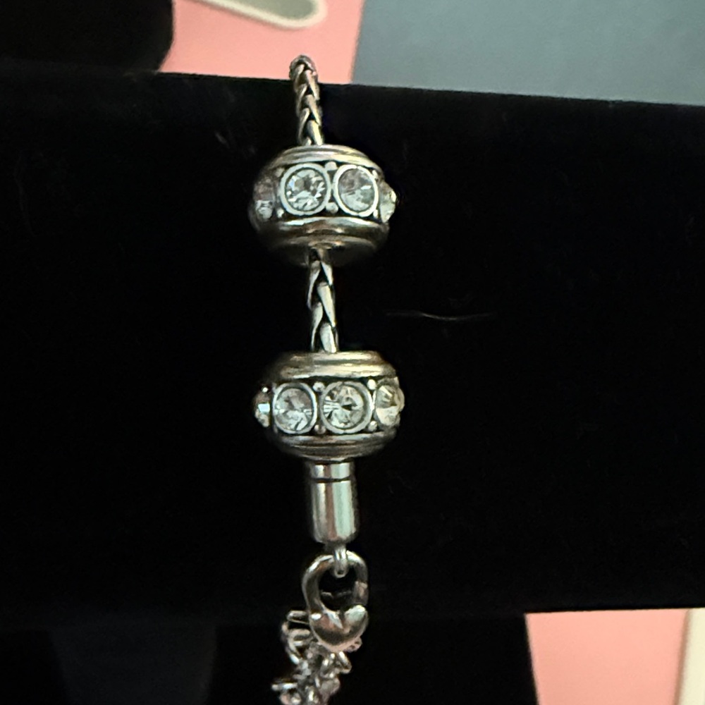 Brighton Silver and cz’s spacer bead